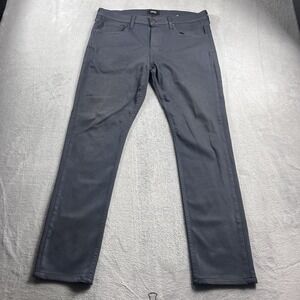 Paige Lennox Slim Fit Jeans Men 34x30 Gray Stretch Denim Pants Neal Wash Casual